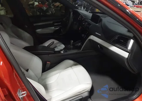 2016 BMW M3 from USA, damaged, VIN WBS8M9C58G5E68540